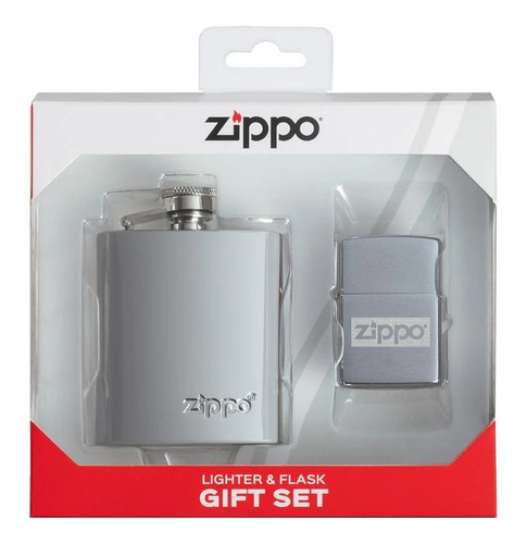 Petaca Y Encendedor Zippo