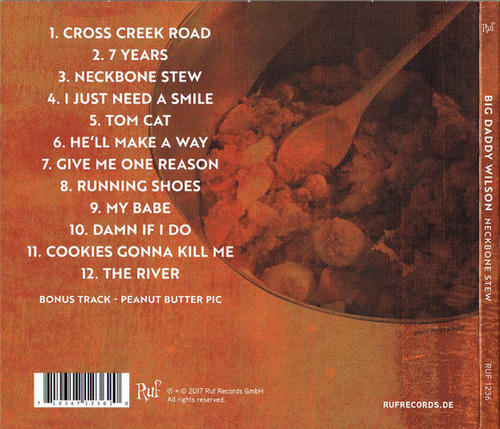 Cd Neckbone Stew (big Daddy Wilson) Estándar