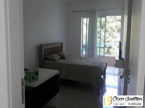 Imagem 13 de 20 de Casa Alto Padrão - Condomínio Encontro Das Águas - Lauro De Freitas - Ca00404 - 33443744