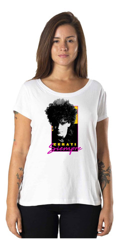 Remeras Mujer Gustavo Cerati Soda Stereo |de Hoy No Pasa| 11