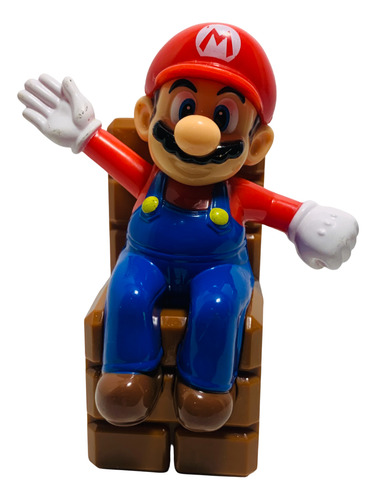 Muñeco Mario Super Mario Bros Colección Mcdonalds 2017 (Usado)