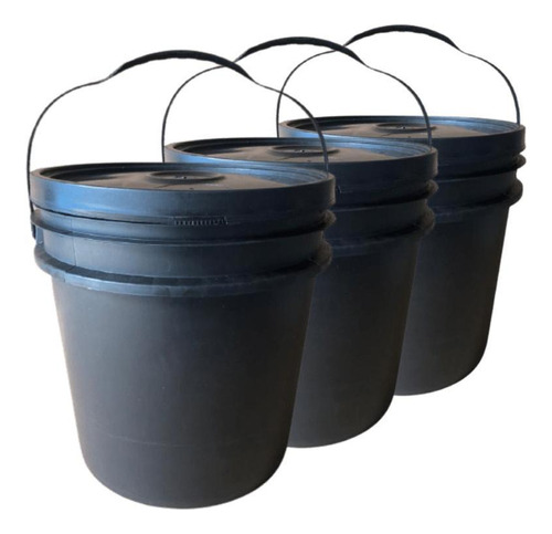 Reciclagem Balde - 3 Pçs