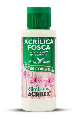 Tinta Acrílica Fosca Acrilex Para Artesanato 60ml - Cores Cor Verde Soft