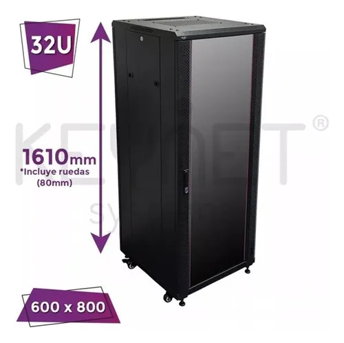 Gabinete Rack De Piso 32u