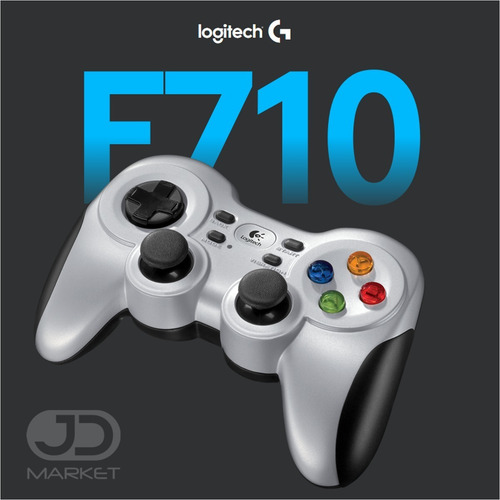 Imagen 2 de 6 de Control Gamepad Inalámbrico Logitech F710, Pc, Android Tv