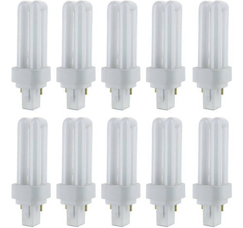 Foco Fluorescentes Compactas Sunlite Plug-in De 2 Clavijas, 