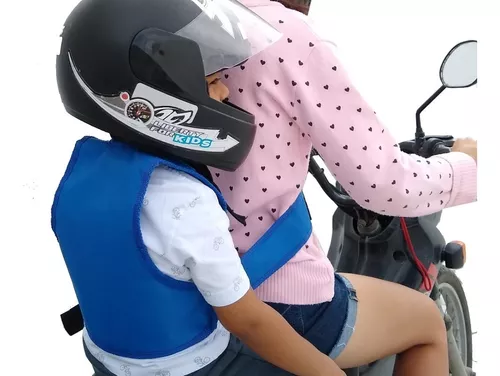 Colete de Segurança Infantil para Moto