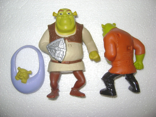 Shrek Forever After - Shrek Con Bebe Y Brogan - Mcdonald's (Usado)