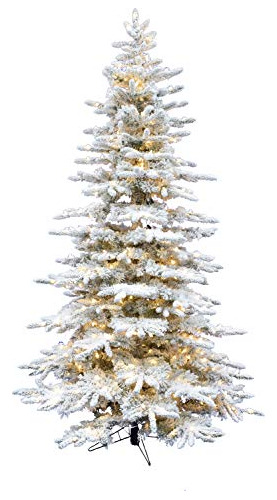 Árbol De Navidad Artificial Pre-iluminado 6.5 Pies