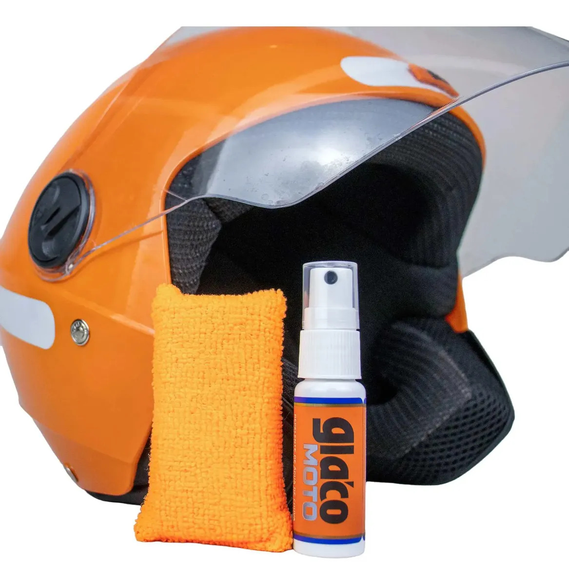 Glaco Moto Repelente Agua Chuva Viseira Capacete 20ml Soft99