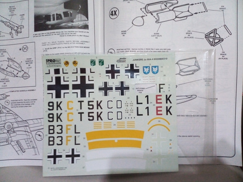 Junkers Ju-88a-4 1/48 Promodel-leer Bien !!
