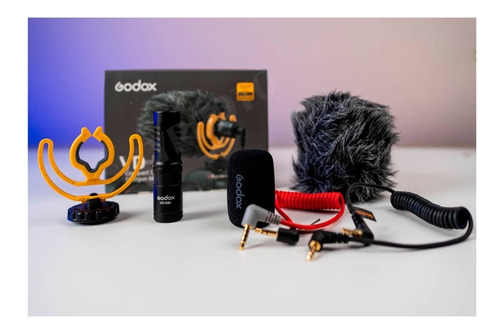 Microfono Godox Vd Mic Youtuber Blogger Celular Sony Canon