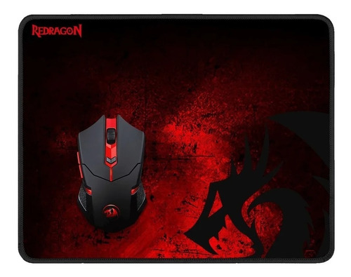 Combo Mouse Inalambrico Y Mousepad Gamer Redragon 2400dpig