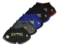 Comprar Kit 5 Shorts Calção Muay Thai Treino Dryfit Unissex Titanio