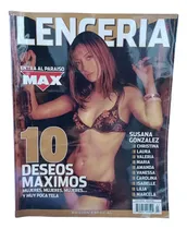 Comprar Revista Max Edición Especial De Lencería Susana González