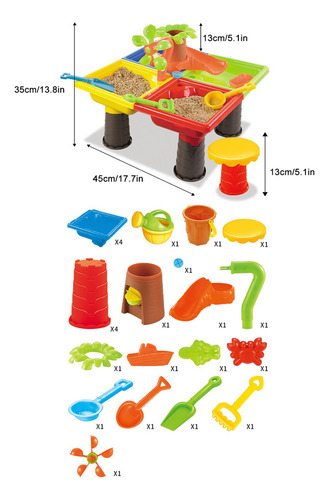 Aplicable A Juego De Arena Para Jugar A La Playa, 23