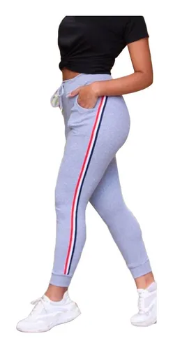 Calça ribana com listra lateral sale