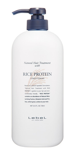 Lebel Natural Hair Tratamiento Con Rp (proteína De Arroz) 24