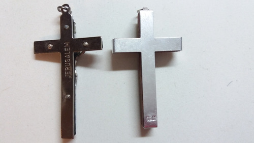 Dije Crucifijo Jesus Cruz Colgante De Madera Importado Leer Bien La Descripcion!!