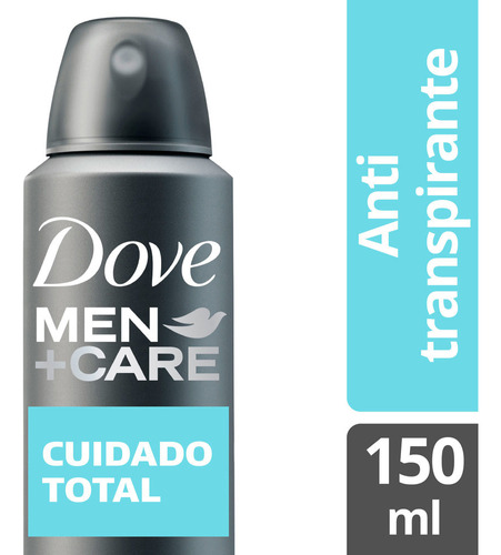 Dove Men Clean Anti Transpirante Aerosol 150ml Unilever