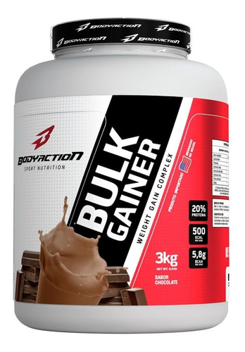 Bulk Gainer - 3000g Chocolate - Body Action