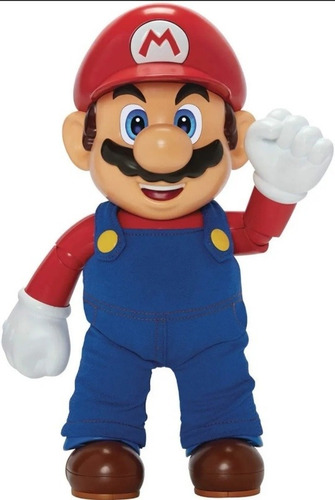 Super Mario Bros It's A Me Mario, Figura Articulada Sonido (Usado)