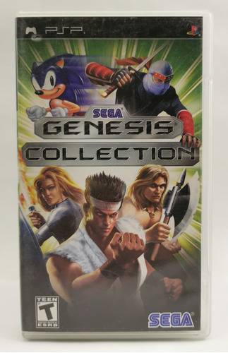 Sega Genesis Collection Psp * R G Gallery