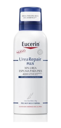 Eucerin Urea Repair Plus Espuma Para Pies 10% Urea