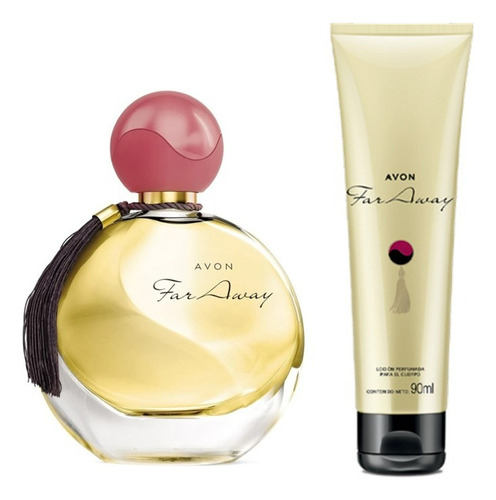 Kit Far Away Perfume & Loción Perfumada Avon
