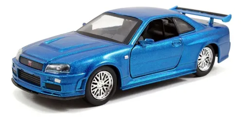 Carro Coleccionable Fast Furious Brian S Nissan Skyline Gt-r