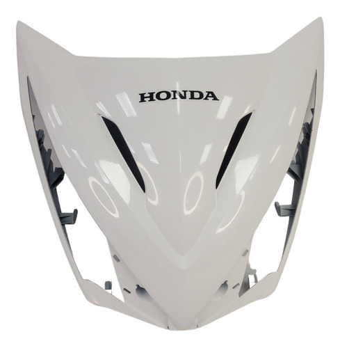 Cacha Frente Pechera Blanca Honda New Wave 110s Original