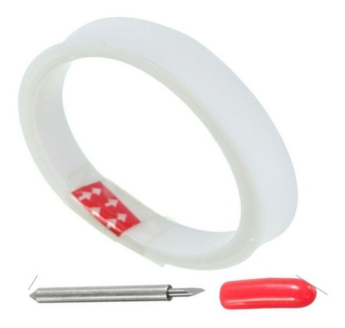 Cinta Protectora/plotter Seiki 8mmx80 Cms+5 Navajas