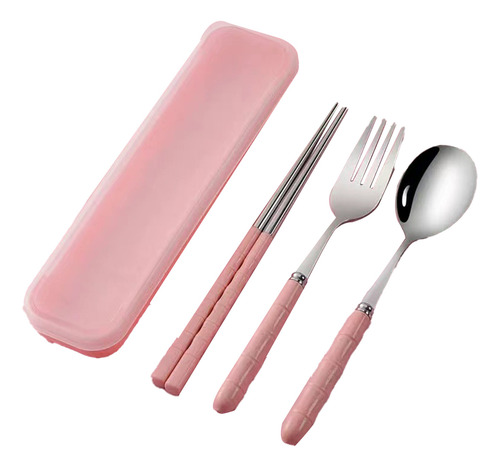 Palillos De Acero Inoxidable, Cuchara Y Tenedor, Viaje Para