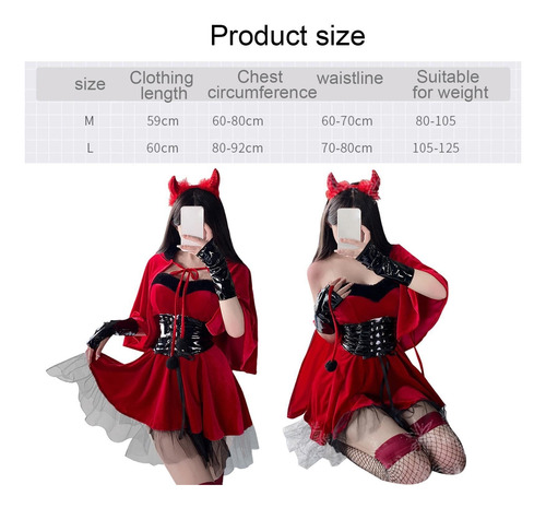 Disfraz De Navidad, Halloween, Pequeño Diablo, Uniforme De C