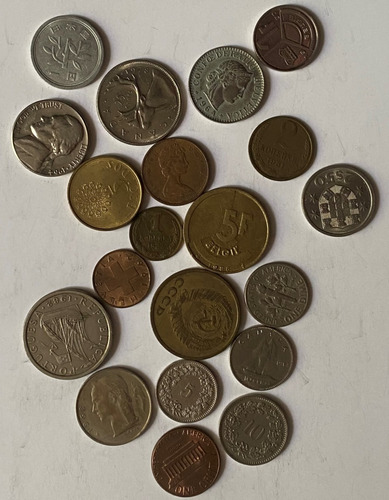 20 Monedas Portugal Cccp Francia Usa Suiza Canada  867/4m