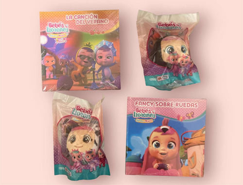 Cuentos De Bebe Llorones Y Llavero Squishy Por 2