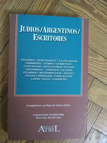 Judios Argerntinos Escritores Gisella Heffes (compilación)