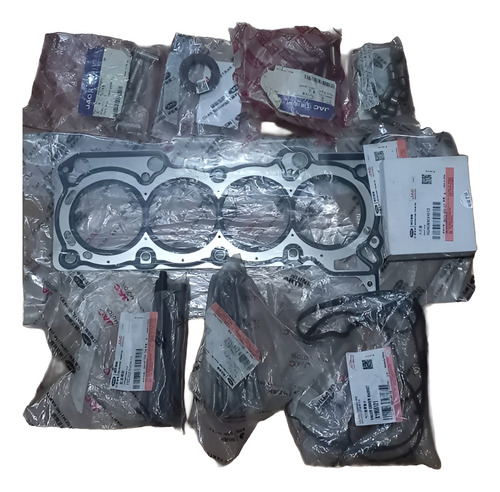 Kit Junta Do Jac J3 Junta Do Cabeçote 10 Parafusos Velas