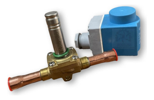 Válvula Solenoide De 3/8 Con Bobina Incluida. Marca Hongsen