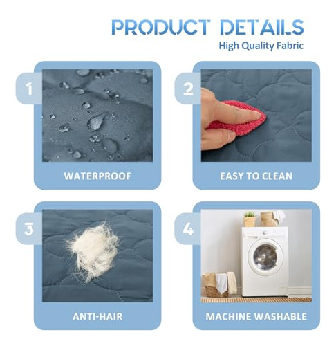 Fundas De Cama Para Perro Lavables E Impermeables