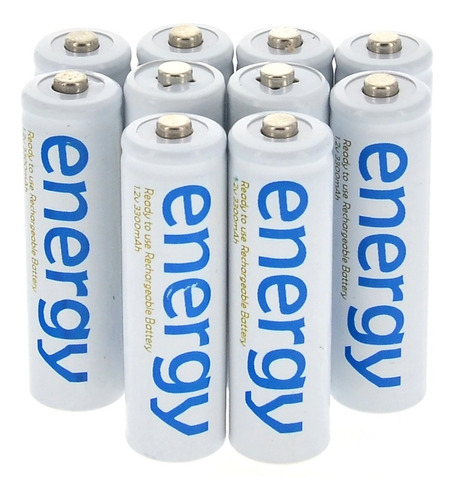 Energy Baterias Recargable Aa Aaa 3300mah/2000mah 1.2v Ni Mh