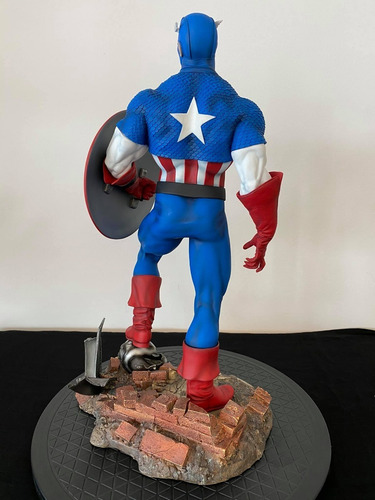 Sideshow Captain America Premium Format Modded Thiago Provin