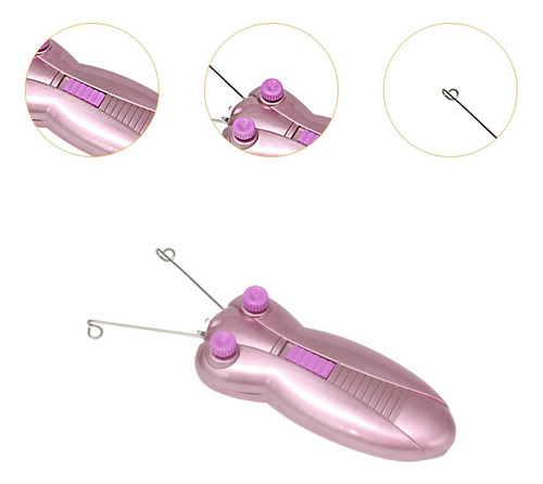 Depiladora Facial Eléctrica Con Iluminación Incorporada,