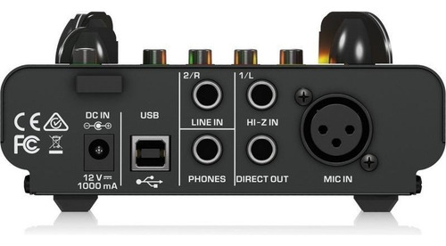 Behringer Mic500usb Preamplificador Bulbo Interfaz Usb