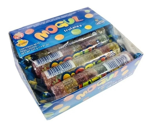 Gomitas Mogul Rollo Frutas 35 Gr Caja X 12 Unidades