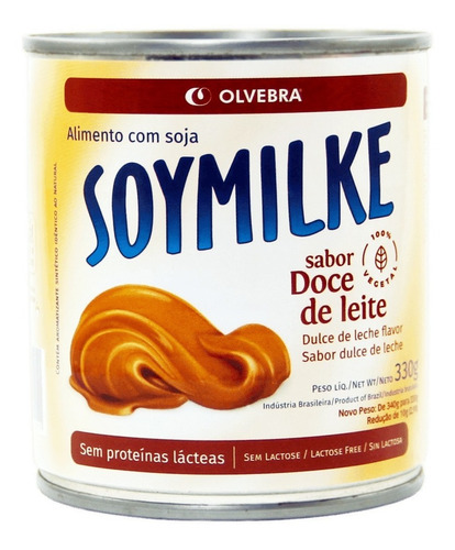 Doce De Leite De Soja Soymilke 330gr