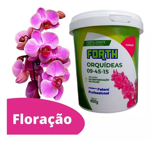 Adubo Fertilizante Forth Orquídea Floração 400g