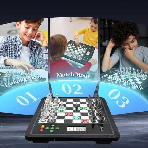 Juego De Ajedrez Electrónico, Juego De Ajedrez Por Computado