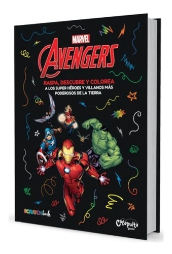 Libro Avengers Raspa Descubre Y Colorea A Los Super Heroes