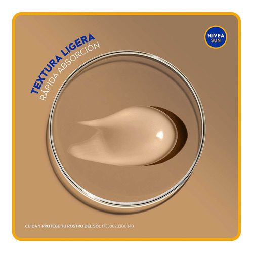 Protector Facial Nivea Sun Control De Brillo Tono Medio 50ml